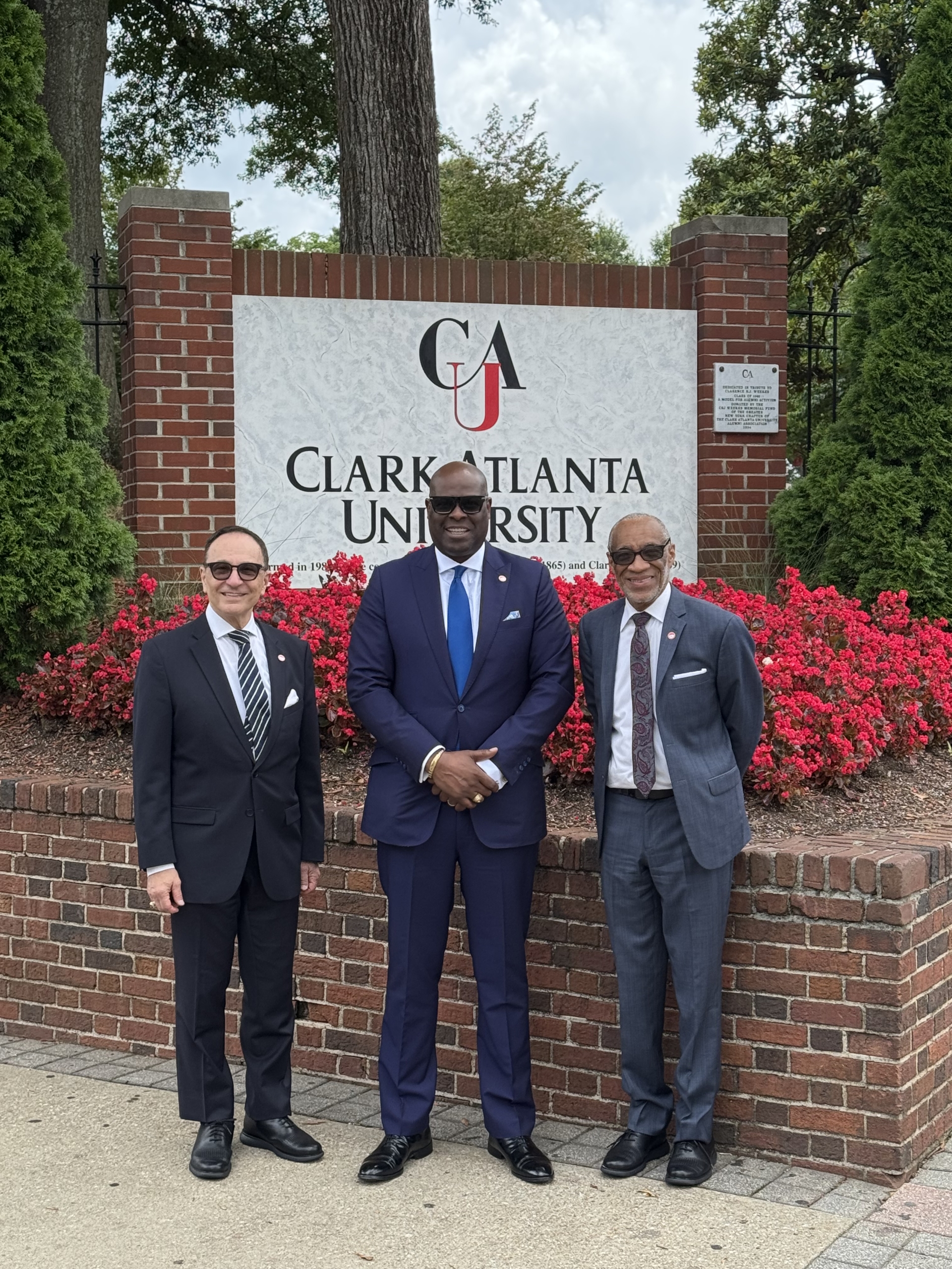 Metropolitan College of New York and Clark Atlanta University Sign 