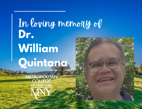 Passing of Dr. William Quintana, Professor in the Audrey Cohen School for Human Services and Education MSEd